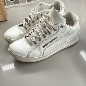 Saint Laurent Classic White Sneakers